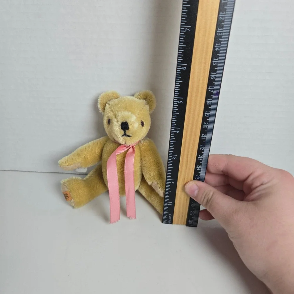 Vintage Merrythought American Girl Samantha's Birthday Mohair Jointed Teddy Bear